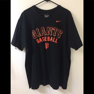 Nike Giants Baseball Logo T-Shirt